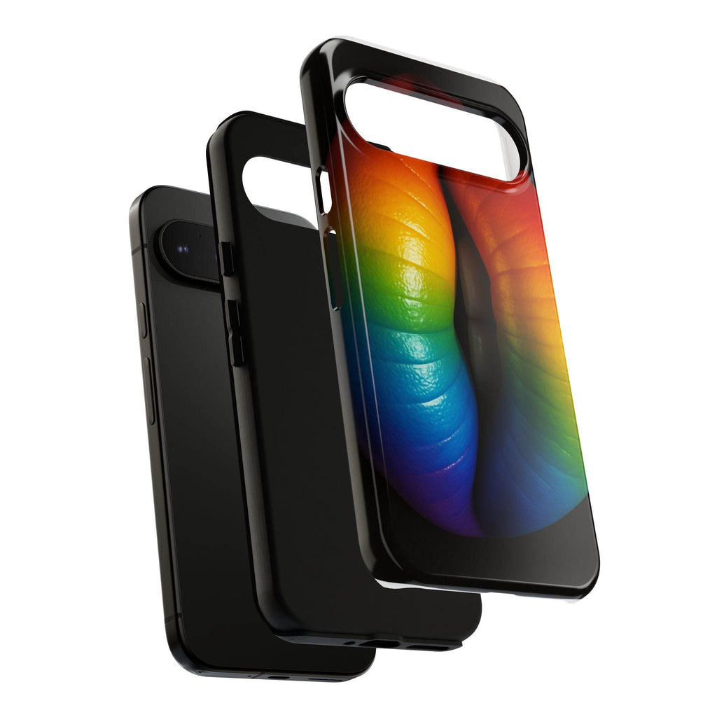 Rainbow Lips Phone Case - Tough Cover for LGBTQ+ Pride - Estalios