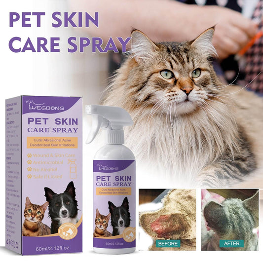 Pet Skin Relief Spray Relieves Dog And Cat Itchiness - Estalios