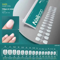 120Pcs Soft Gel Coffin Press On Fake Nails Set - Estalios