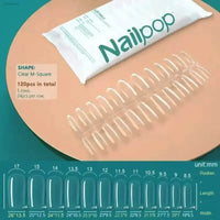 120Pcs Soft Gel Coffin Press On Fake Nails Set - Estalios