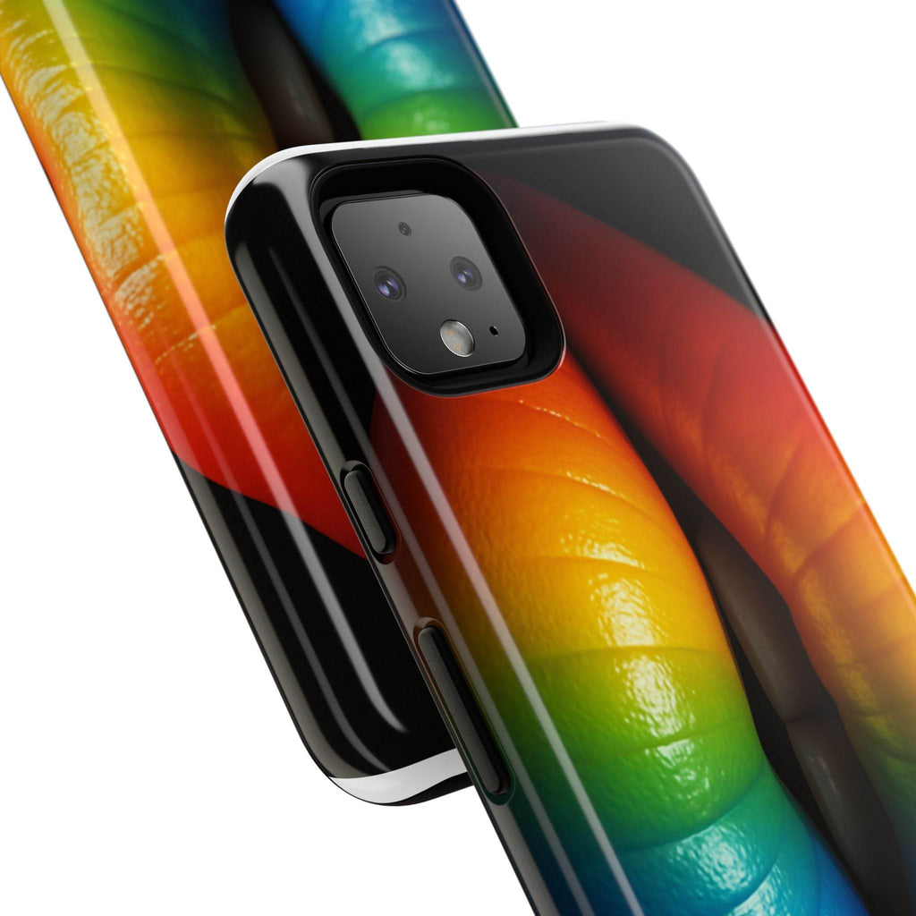 Rainbow Lips Phone Case - Tough Cover for LGBTQ+ Pride - Estalios