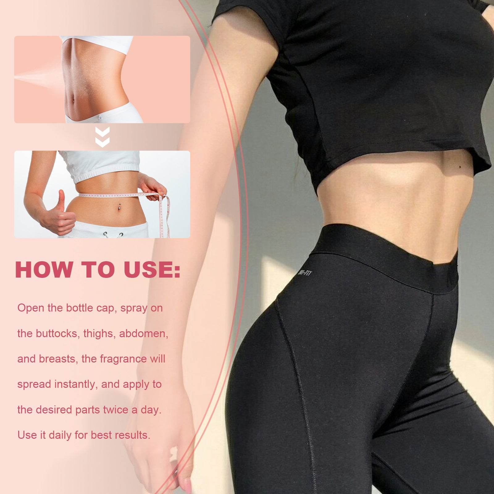 Body Firming Perfume Oil Spray for Slimming and Toning - Estalios