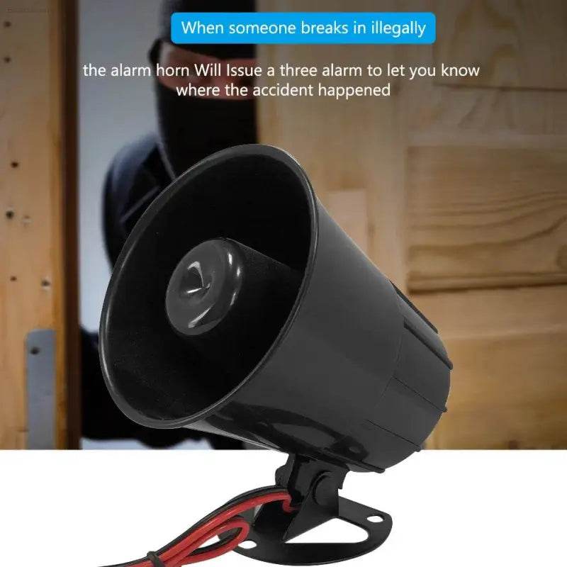 125dB Loud Warning Alarm Siren Universal for Car Auto Motorcycle Truck 12V 24V - Estalios