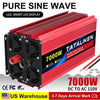 12V To 110V AC Pure Sine Power Inverter 3500W Solar Accessory - Estalios