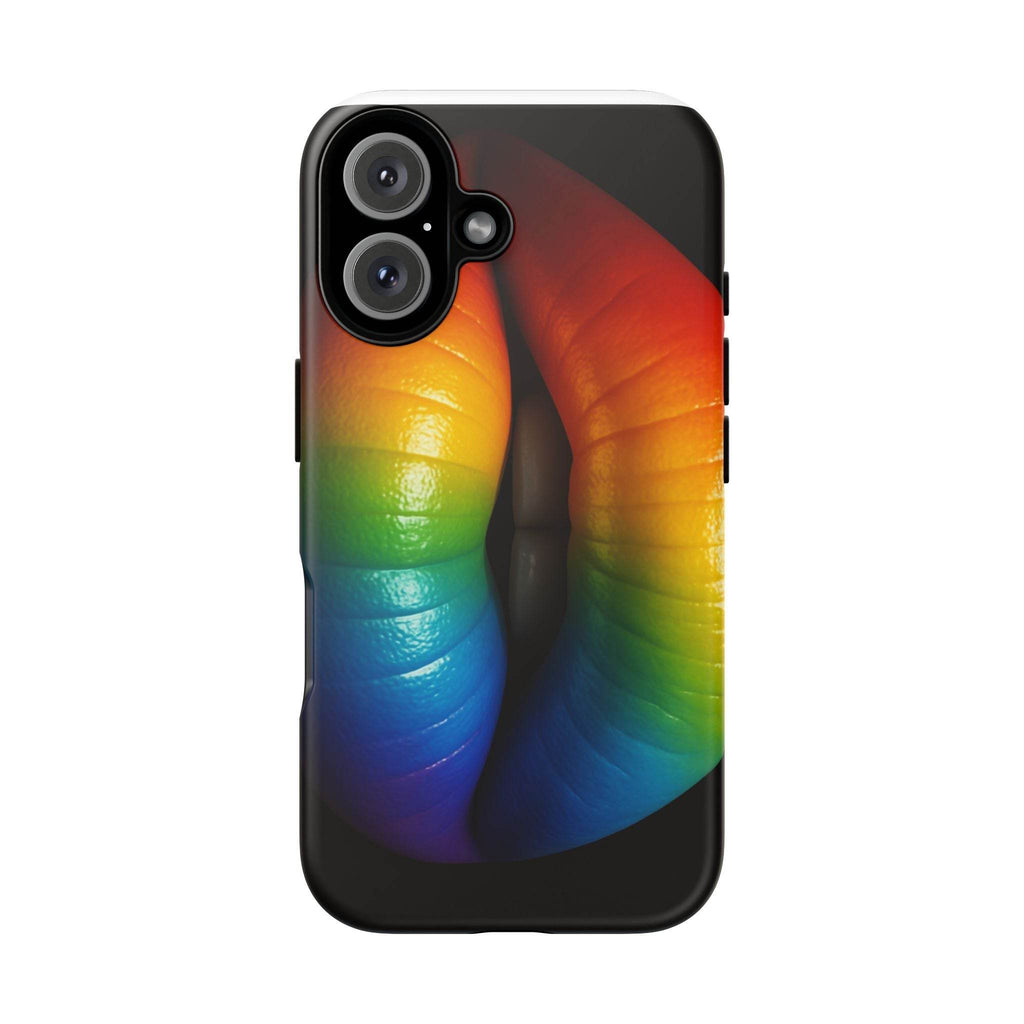 Rainbow Lips Phone Case - Tough Cover for LGBTQ+ Pride - Estalios