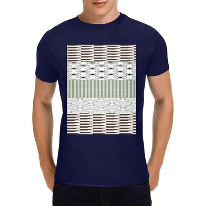 Men Heavy Cotton T-Shirt Front Print Made in USA - Estalios