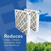 14x25x2 Pleated Air Filter Merv 11, 6 Pack Made in USA - Estalios