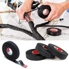 Black cloth electrical tape.
