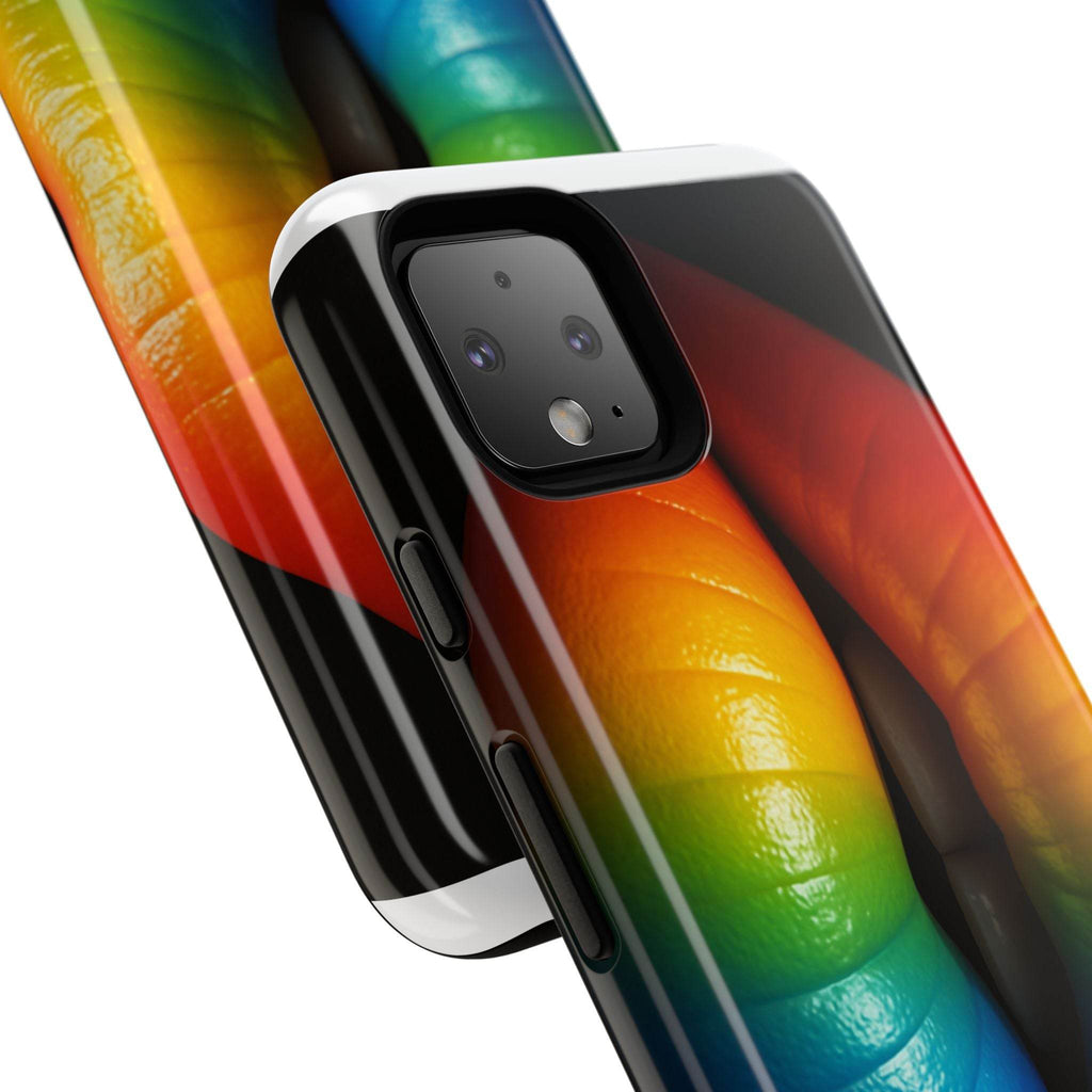 Rainbow Lips Phone Case - Tough Cover for LGBTQ+ Pride - Estalios