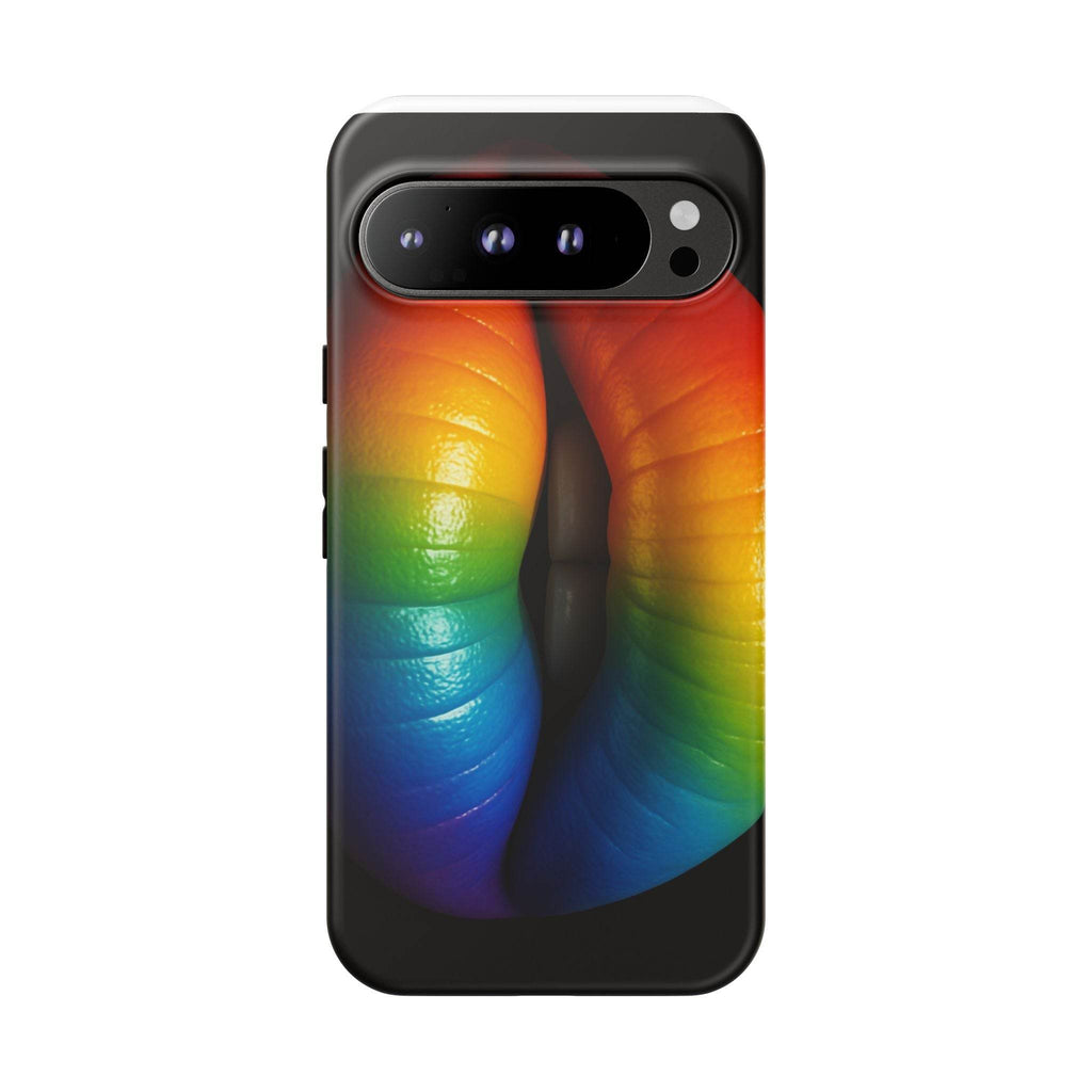 Rainbow Lips Phone Case - Tough Cover for LGBTQ+ Pride - Estalios