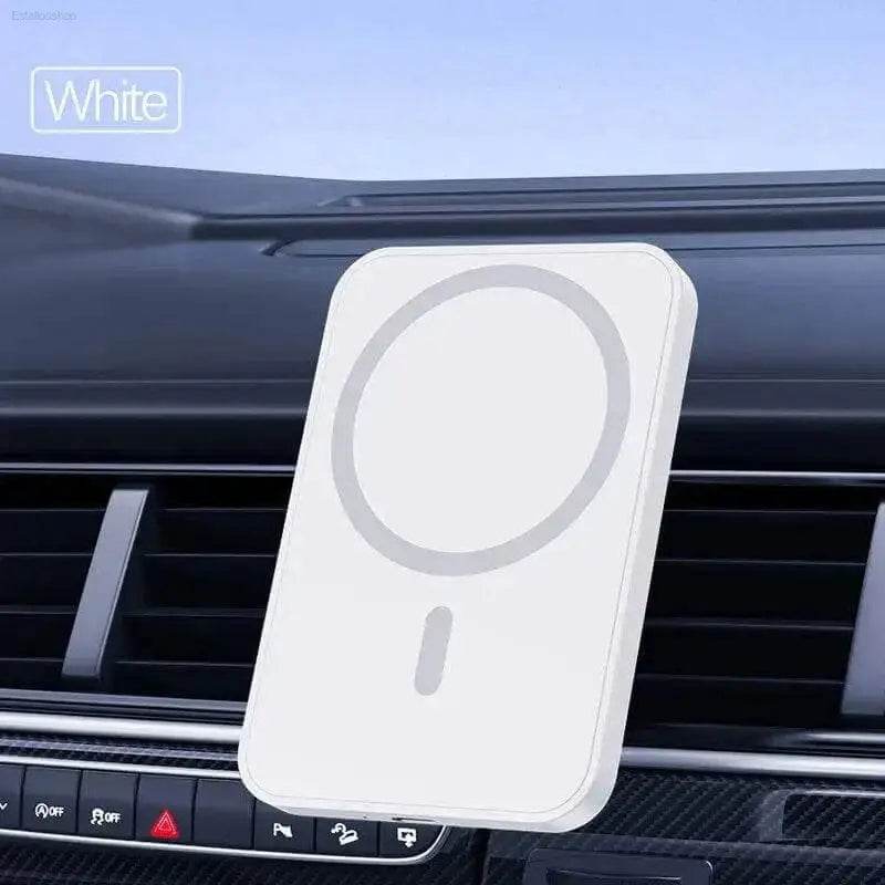 15W Magnetic Car Wireless Charger For MagSafe iPhone 12-16 - Estalios