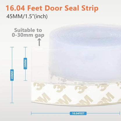 16.40 Foot Silicone Sealing Strip for Ultimate Insulation - Estalios