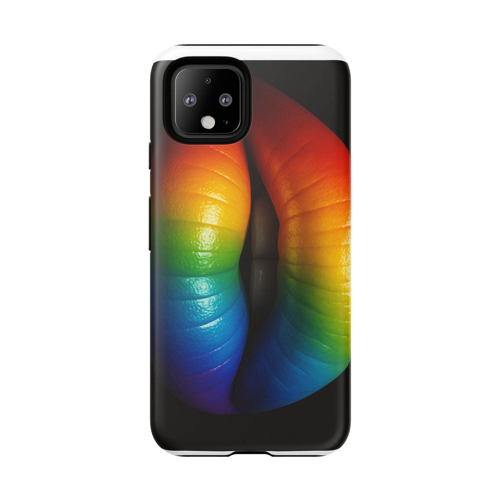 Rainbow Lips Phone Case - Tough Cover for LGBTQ+ Pride - Estalios