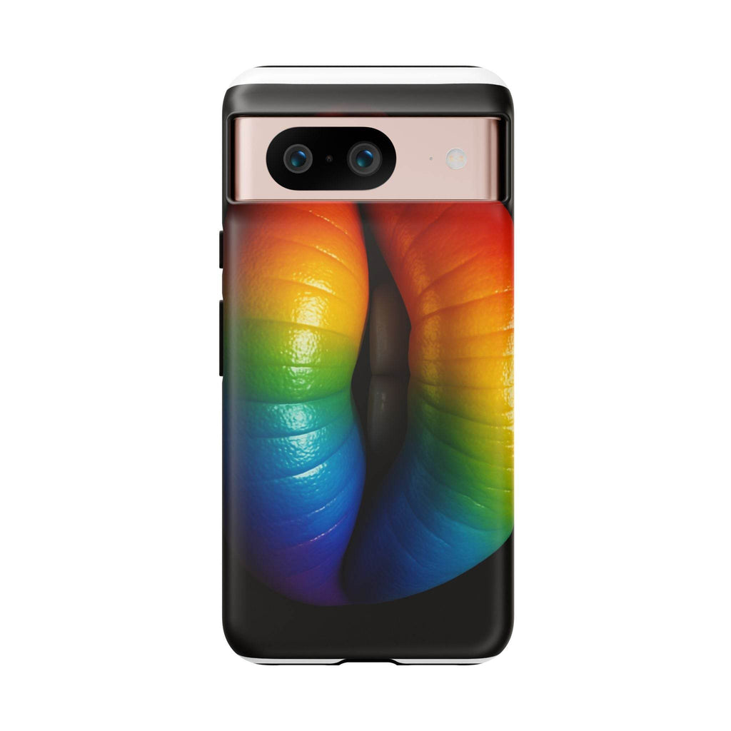Rainbow Lips Phone Case - Tough Cover for LGBTQ+ Pride - Estalios