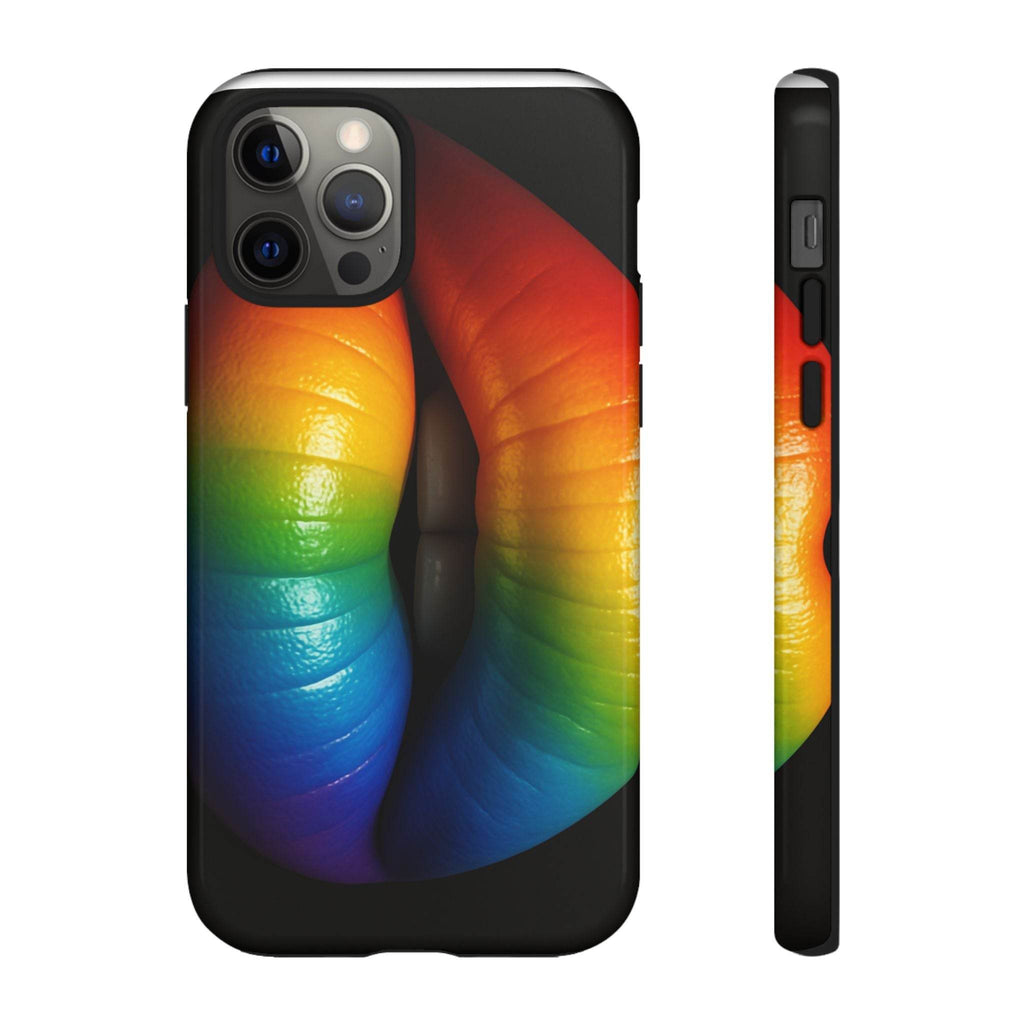 Rainbow Lips Phone Case - Tough Cover for LGBTQ+ Pride - Estalios