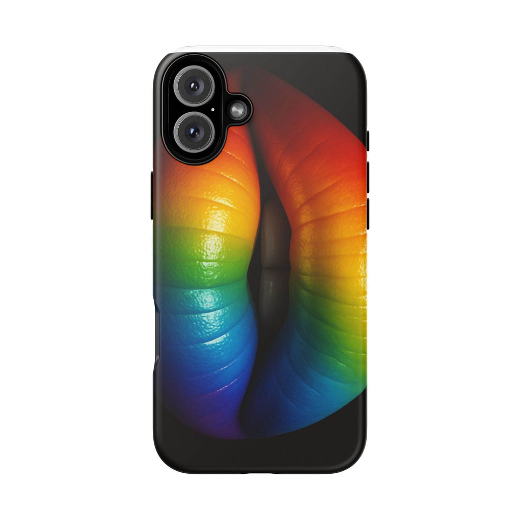 Rainbow Lips Phone Case - Tough Cover for LGBTQ+ Pride - Estalios