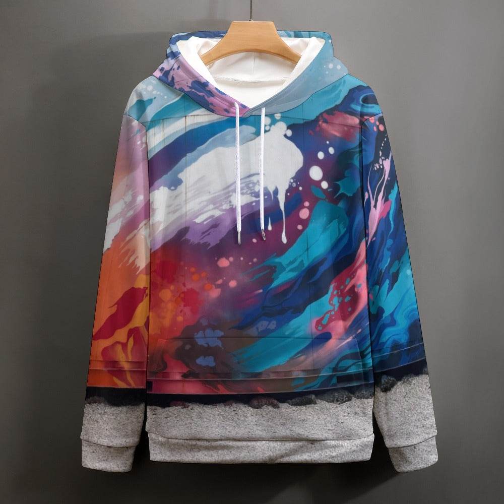 Plus Size Full Print Adult Sweatshirt - Estalios