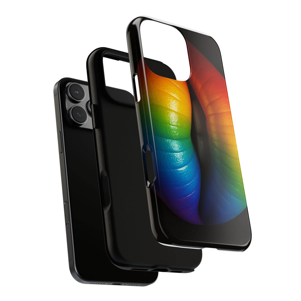 Rainbow Lips Phone Case - Tough Cover for LGBTQ+ Pride - Estalios