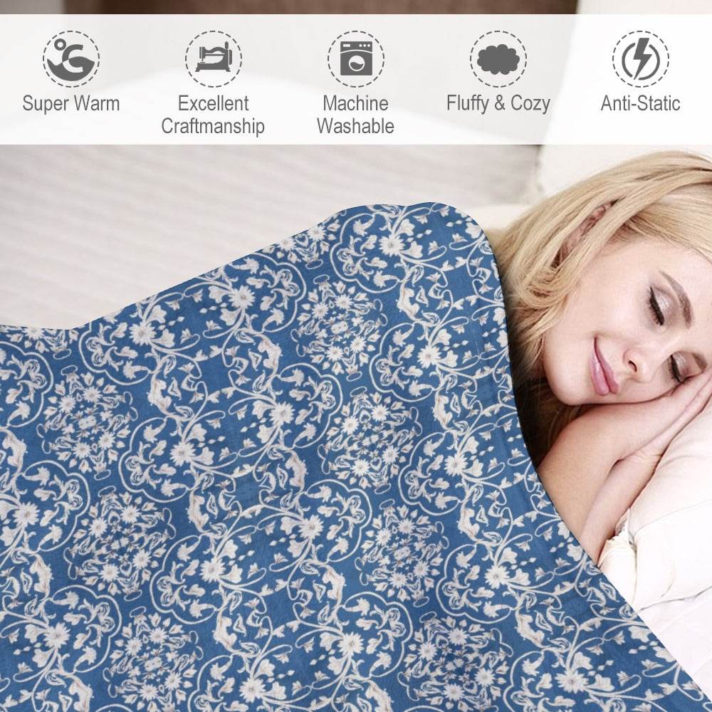 Ultra-Soft Flannel Blanket Multiple Sizes - Estalios
