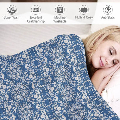 Ultra-Soft Flannel Blanket Multiple Sizes - Estalios