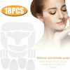 18Pcs Reusable Silicone Anti Wrinkle Face Patch Set - Estalios