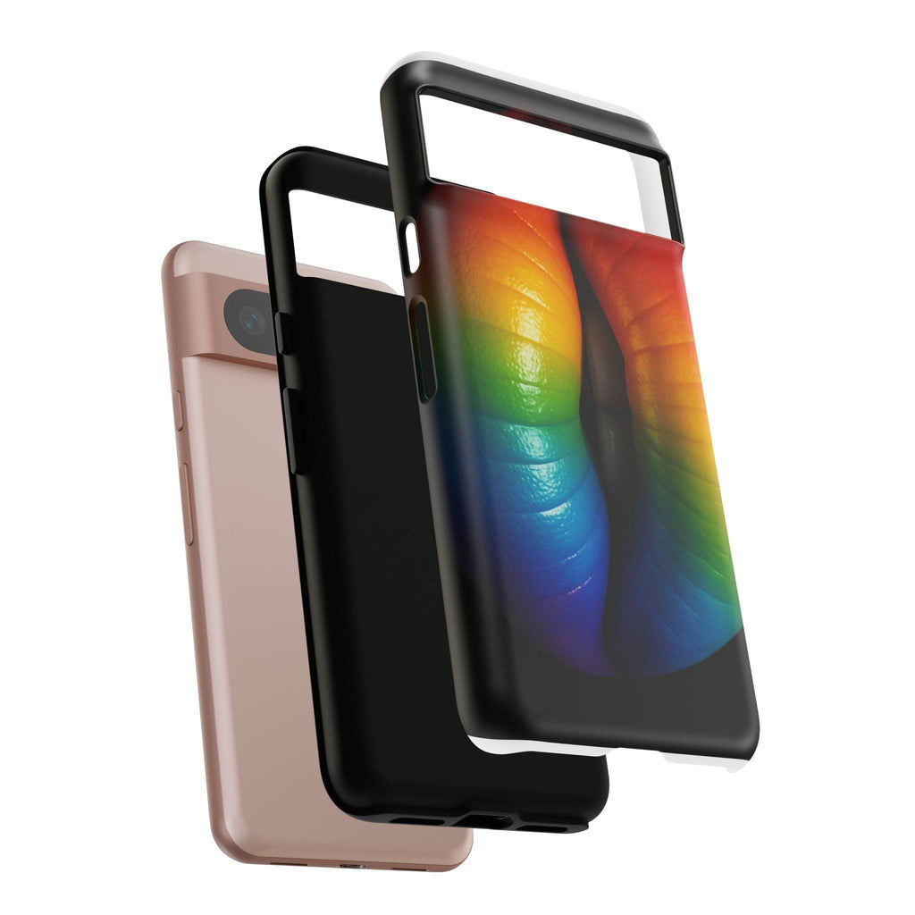Rainbow Lips Phone Case - Tough Cover for LGBTQ+ Pride - Estalios