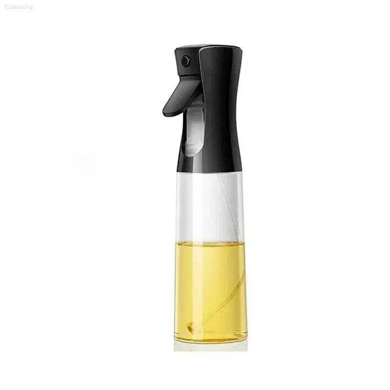 Oil sprayer with black nozzle.