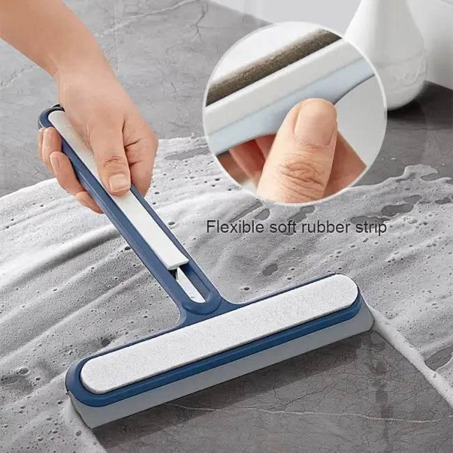 Vibrant Blue White T Squeegee - Clean in Style! - Estalios