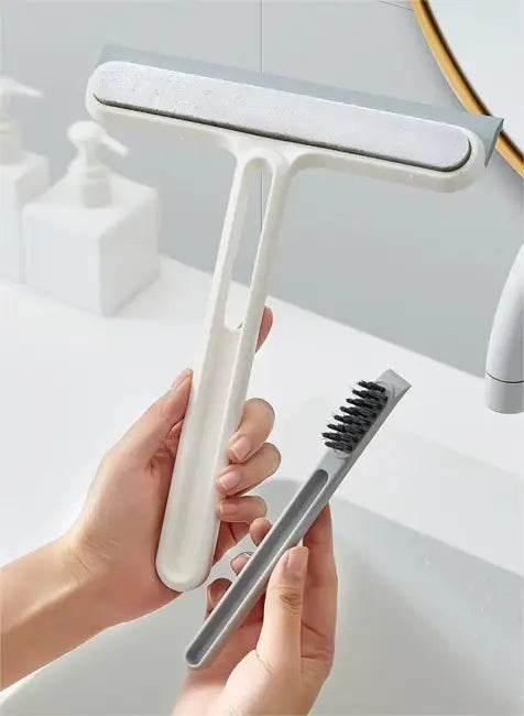 Vibrant Blue White T Squeegee - Clean in Style! - Estalios