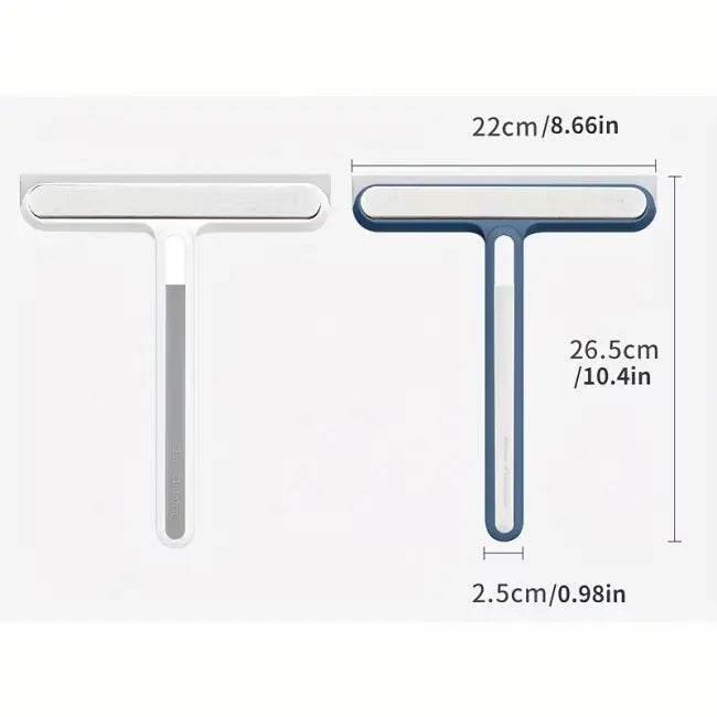 Vibrant Blue White T Squeegee - Clean in Style! - Estalios