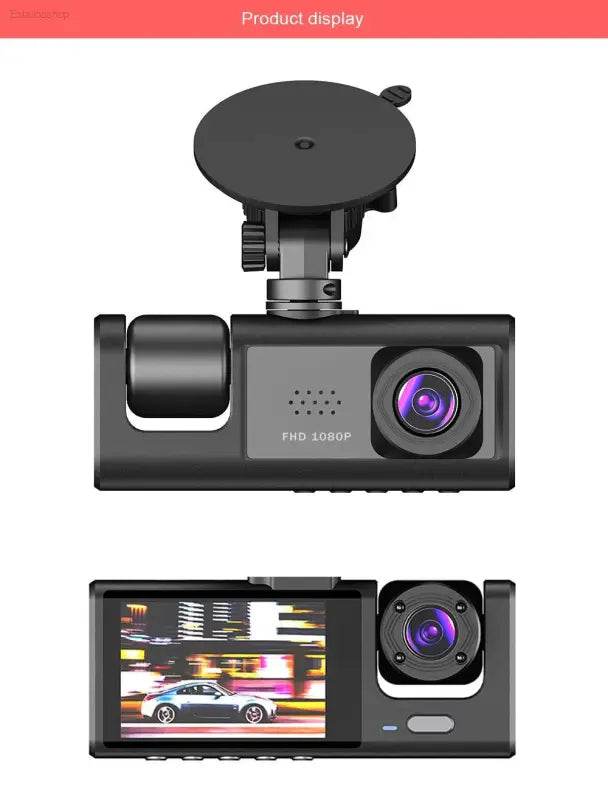 2/3 Channel Dash Cam for Car Front And Rear 1080P Video - Estalios