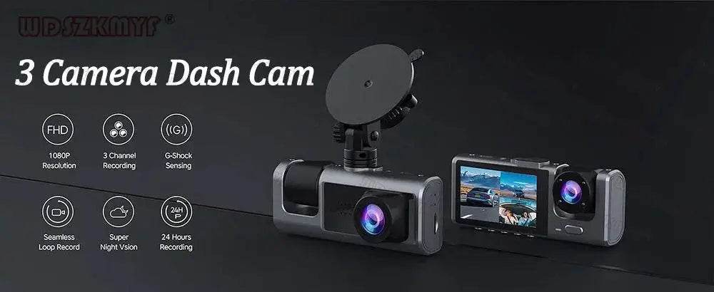 2/3 Channel Dash Cam for Car Front And Rear 1080P Video - Estalios