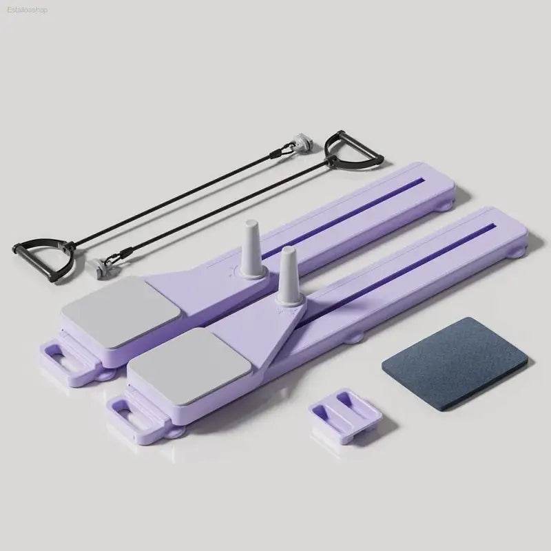 2-in-1 Abs & Ski Board - Portable Home Gym Trainer - Estalios
