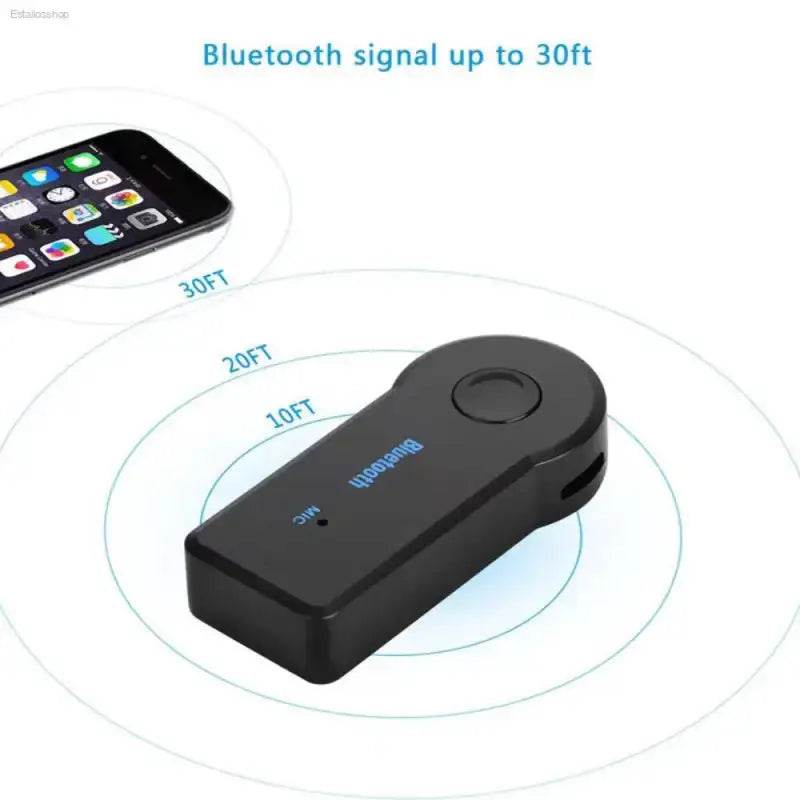 2 in 1 Bluetooth 5.0 Car Audio Receiver Adapter - Estalios