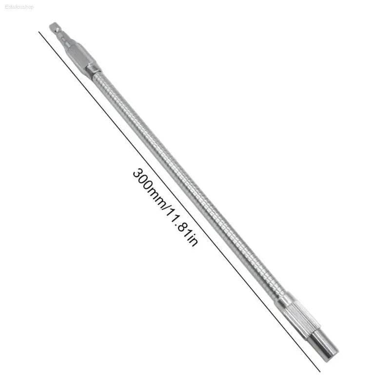 200/300mm Length Metal Flex Shaft Drill Bit Extension Tool - Estalios