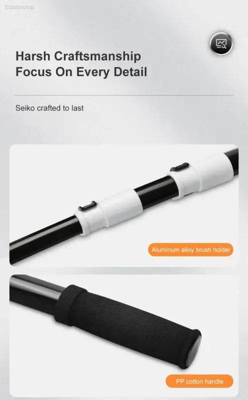 2022 New 15 Degree Bend Car Cleaning Brush with Telescoping Handle - Estalios