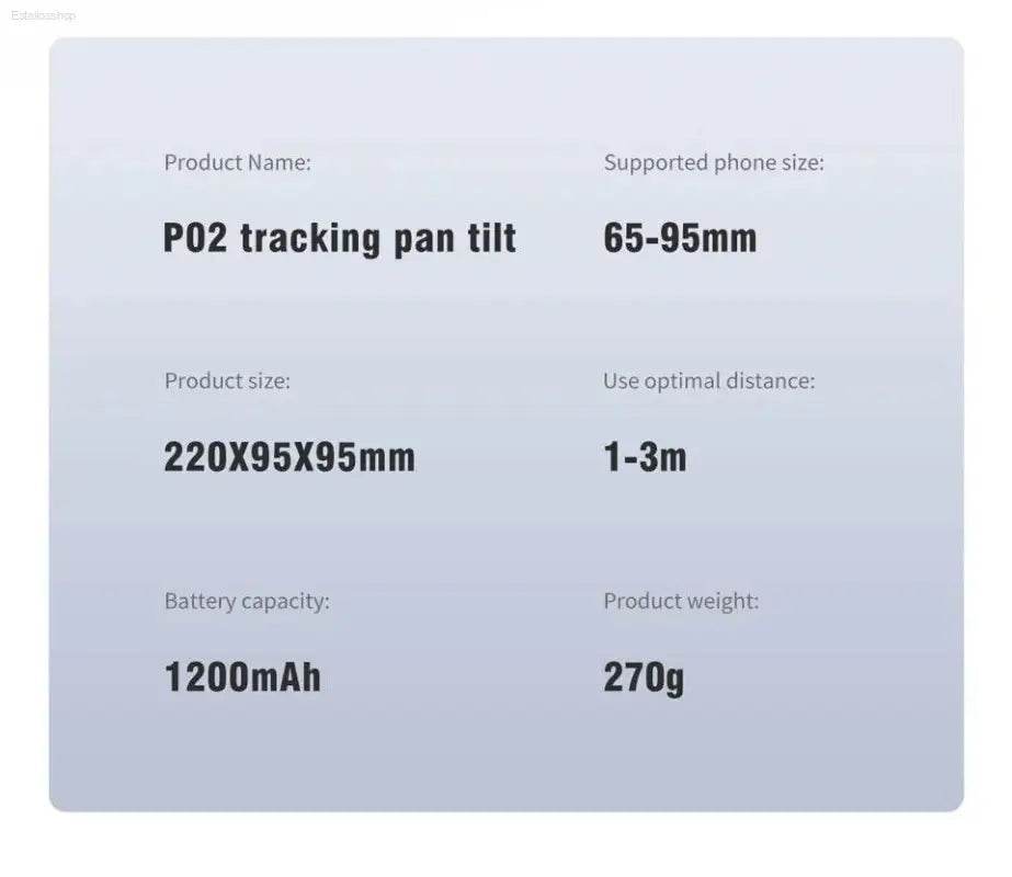2025 New 360 Rotation Gimbal Stabilizer for Live Photography - Estalios