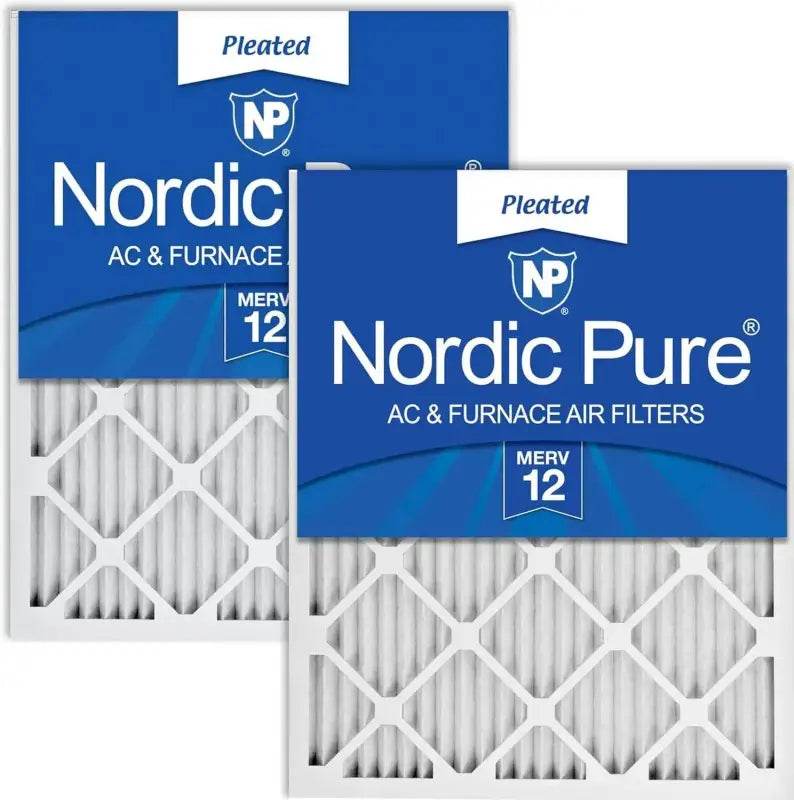 Nordic Pure AC and furnace air filters.