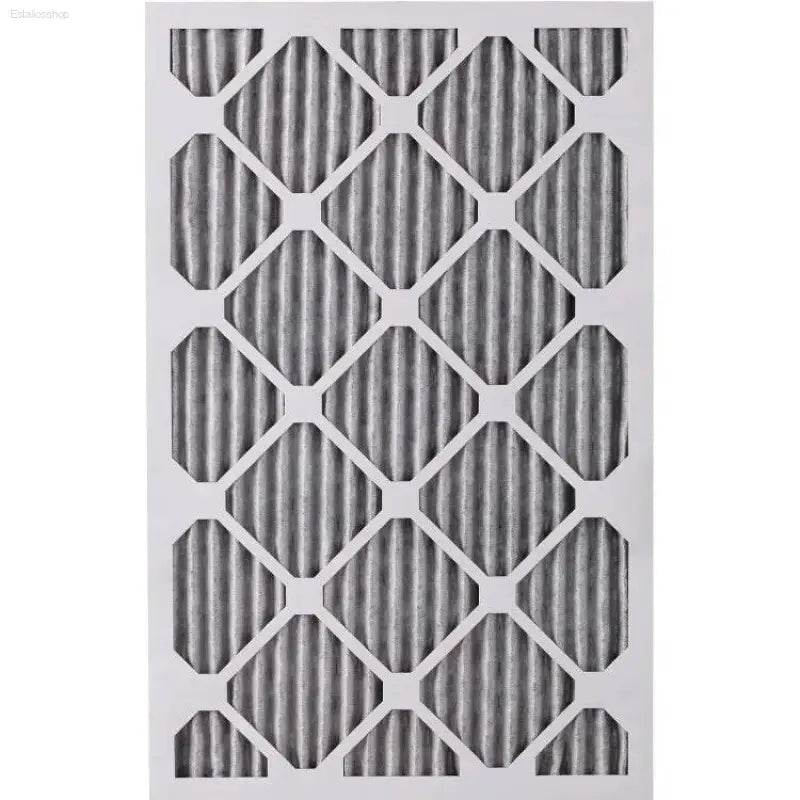 Pleated air filter.