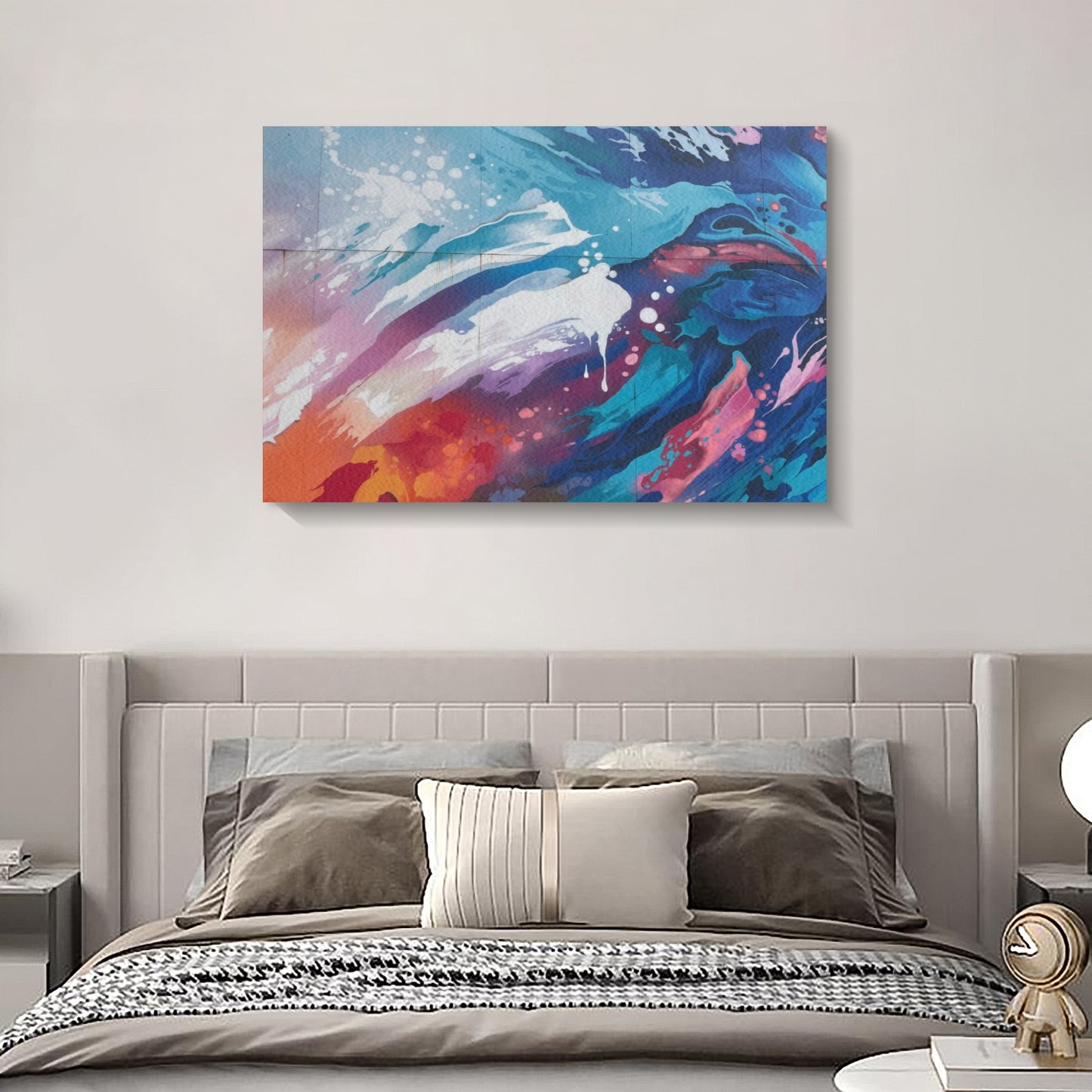 Frame Canvas Print 30"x 20" Made in USA for Home Decor