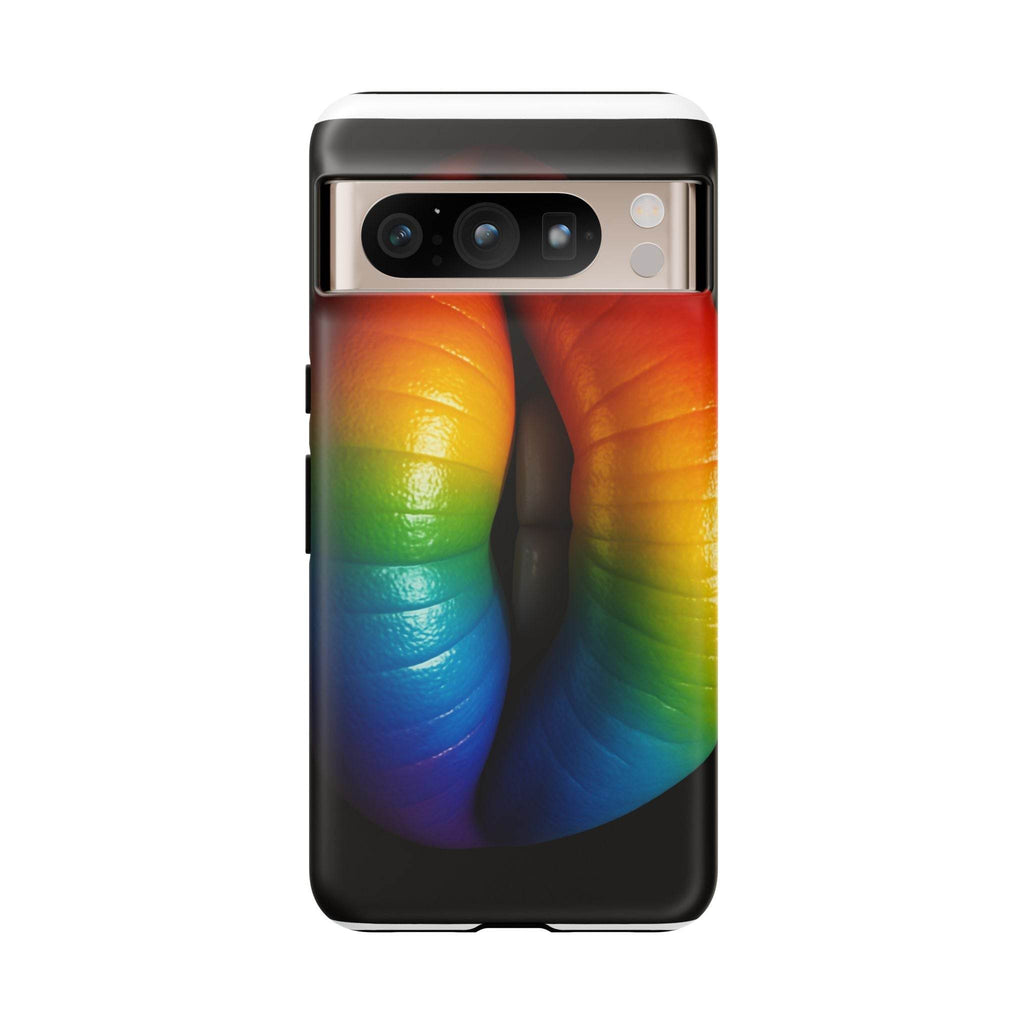 Rainbow Lips Phone Case - Tough Cover for LGBTQ+ Pride - Estalios
