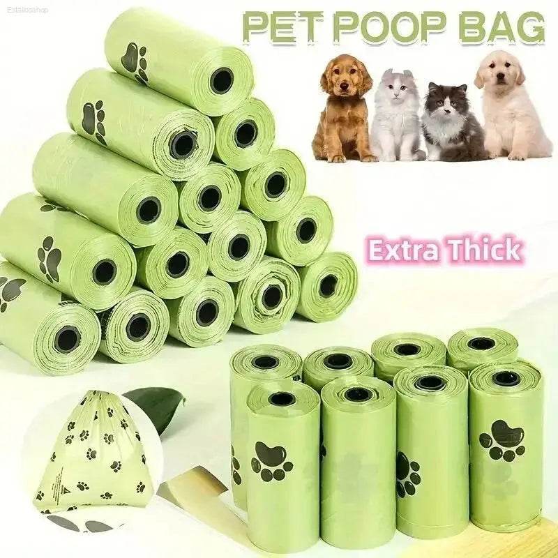 240 Pcs Thick Dog Poop Bags, Leak Proof Waste Bags Outdoor - Estalios