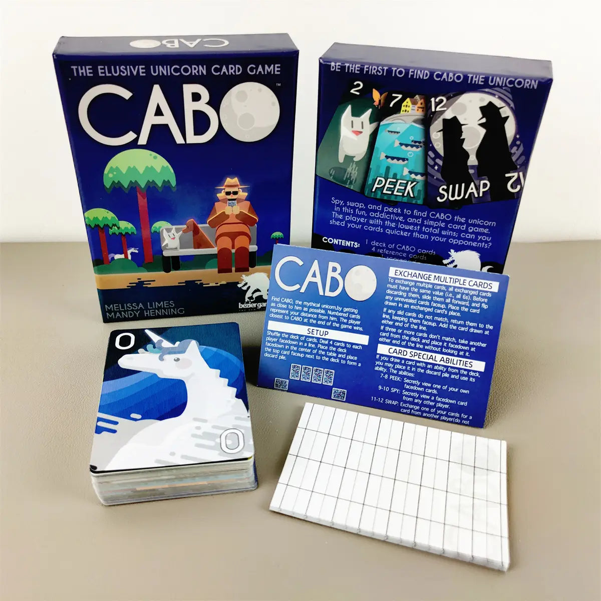 CABO Board Games Card Chinese-English Bilingual Desktop