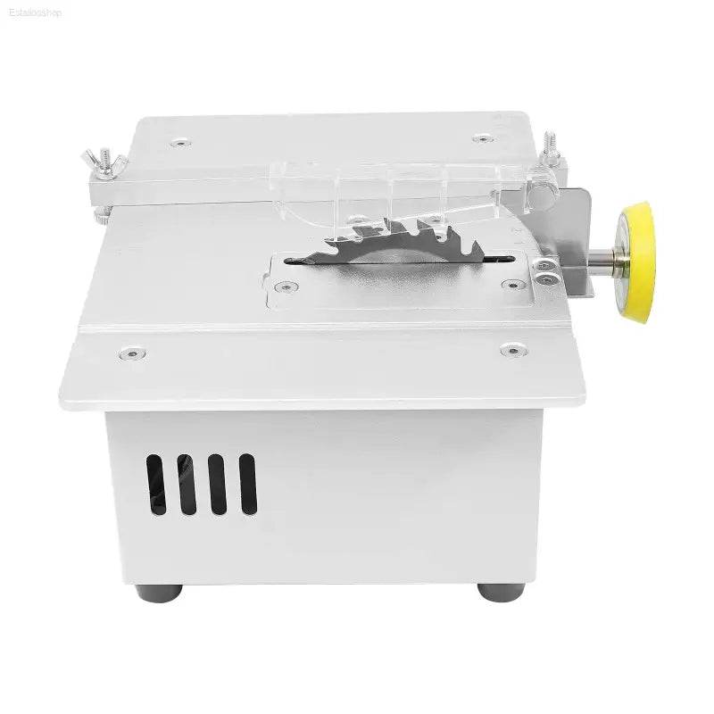 240W Mini Table Saw Adjustable for DIY Modeling Projects - Estalios
