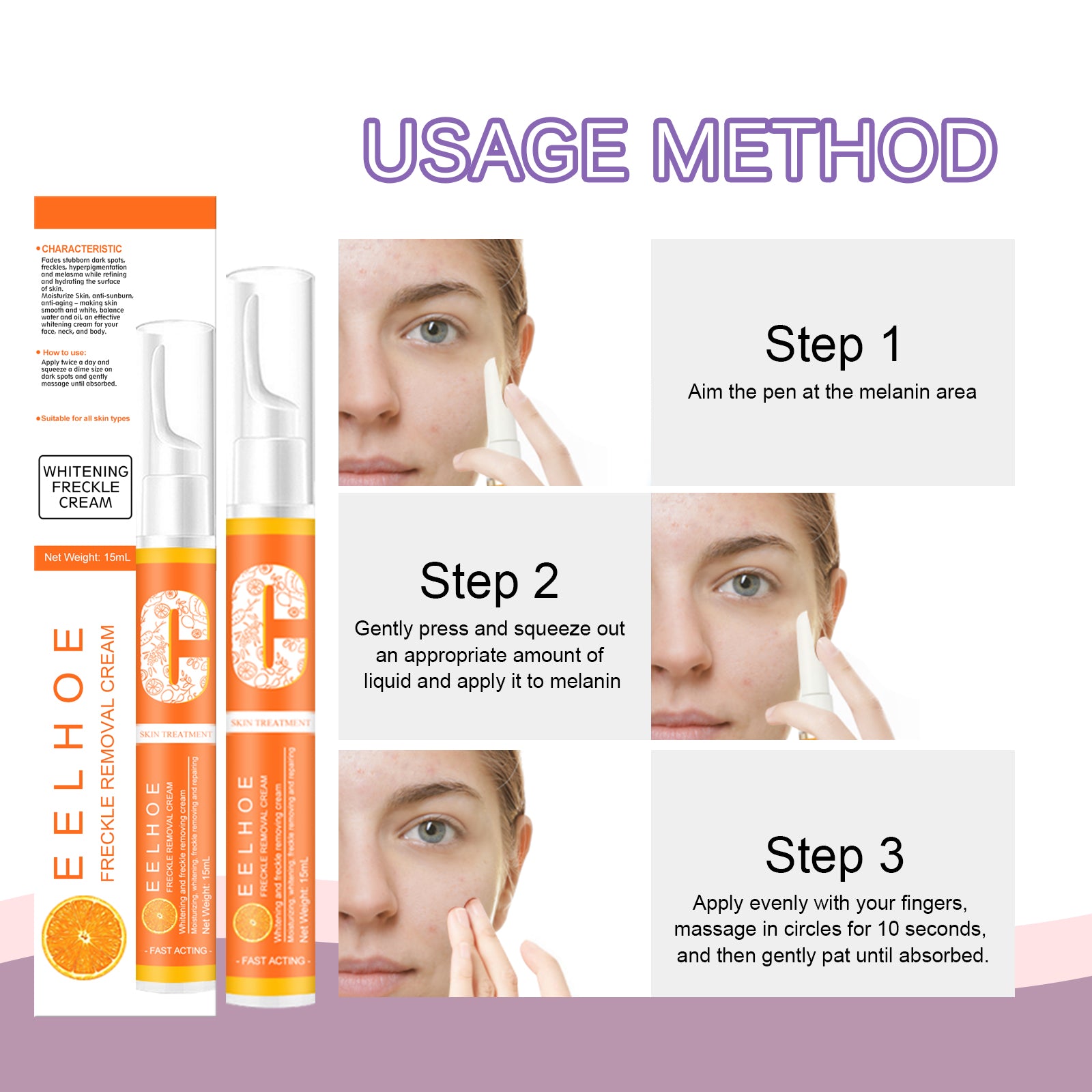 Vitamin C Moisturizing Beauty Pen for Spot Reduction