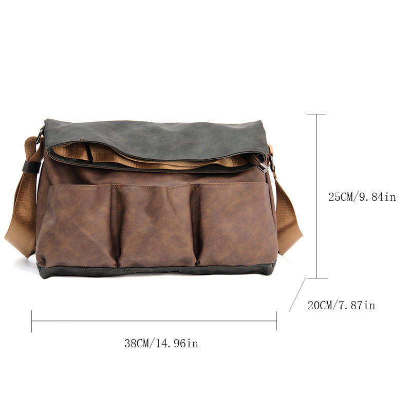 Men’s Shoulder Messenger Bag Outdoor Gym Bag For Traveling