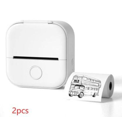 Portable Mini Thermal Label Printer for Home and School - Estalios