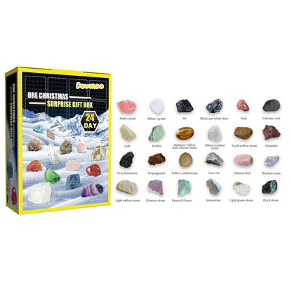 24 Grille Ore Blind Box Christmas 24 Days Toy Gift Box - Estalios