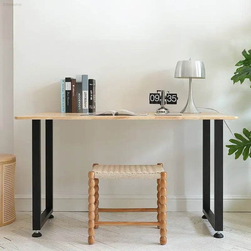 28 Inch Heavy Duty Adjustable Steel Table Legs Set of 2 - Estalios