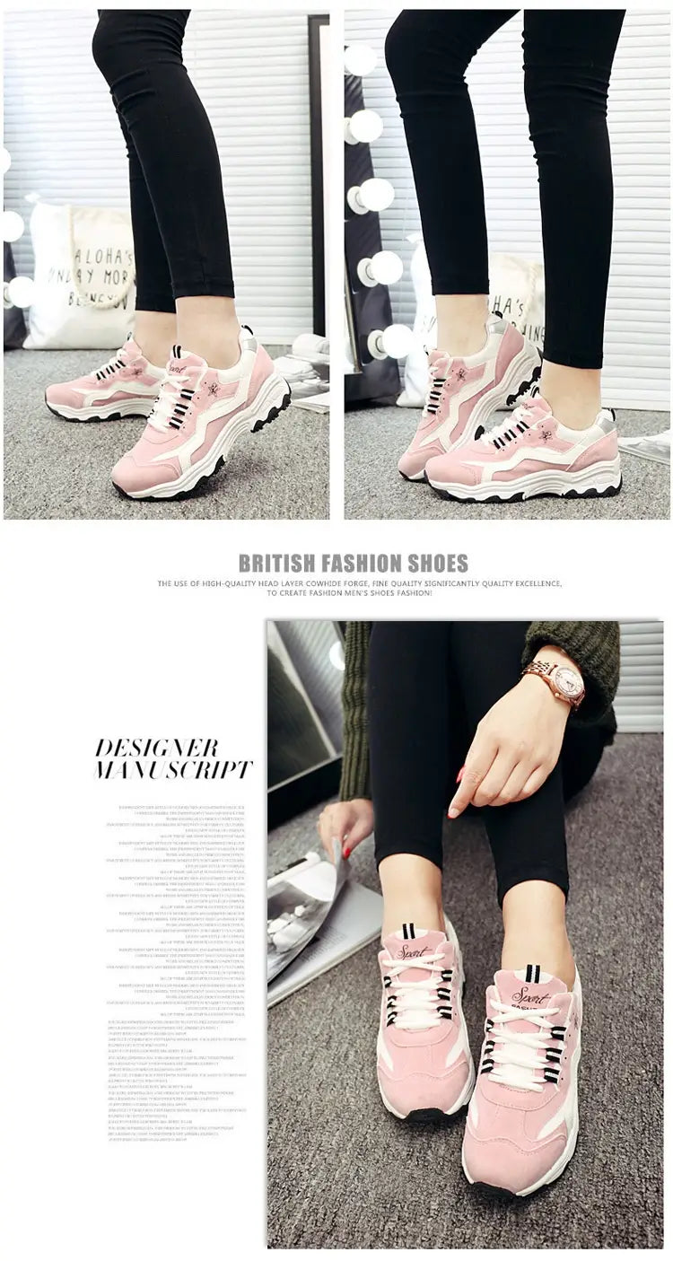 Spring New Low-top Platform Casual Sneaker Women